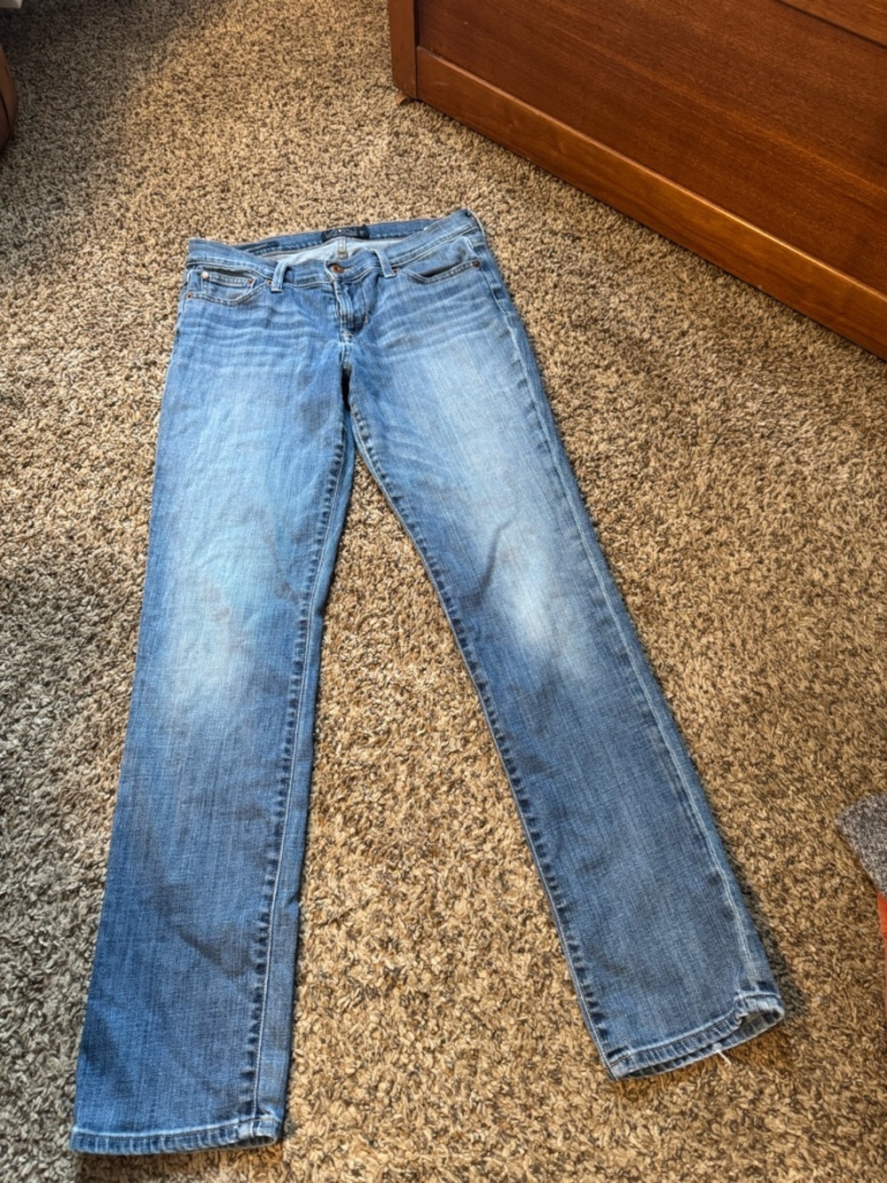 Lucky Brand Light Blue Straight-Leg Jeans